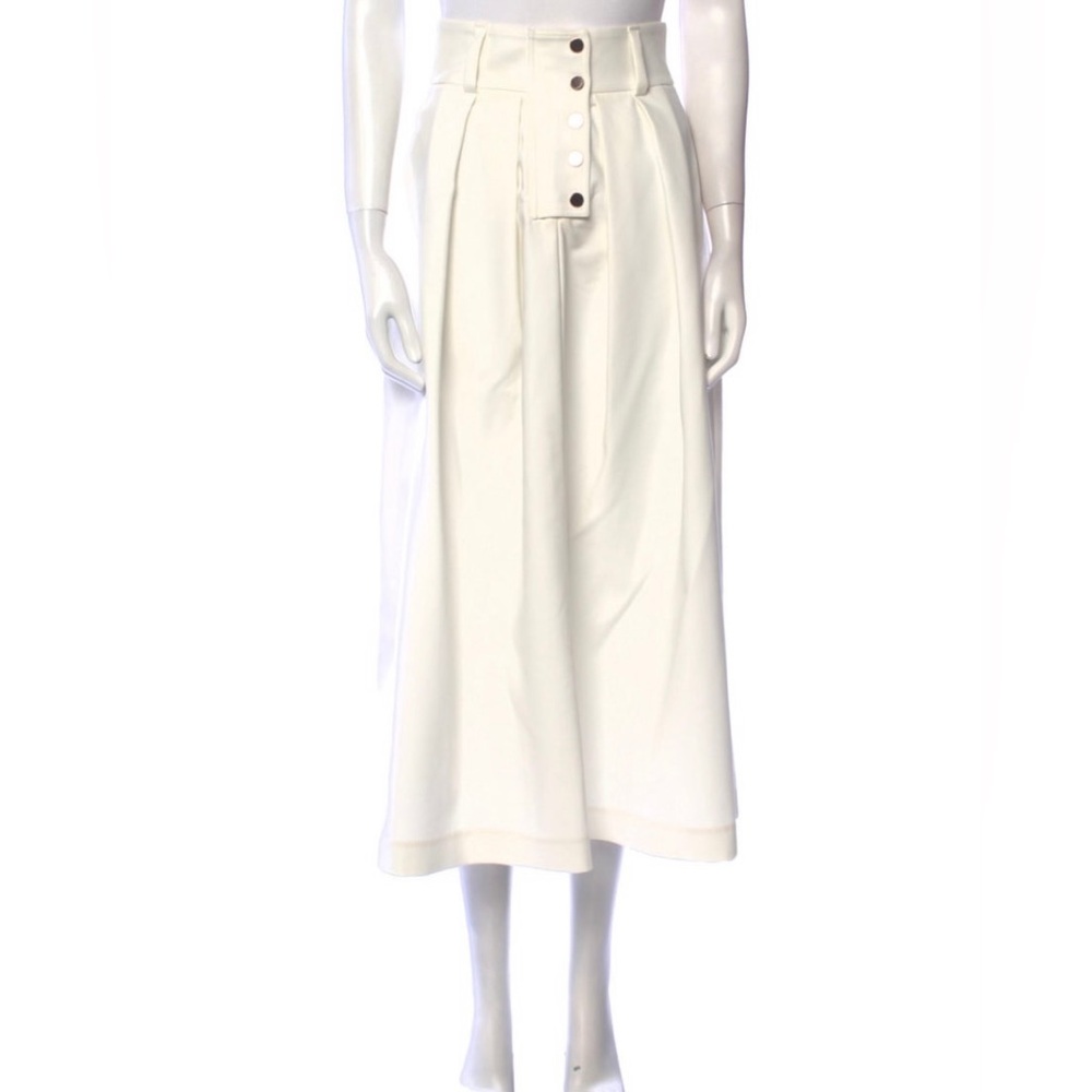 Tibi White Skirt in Size 0